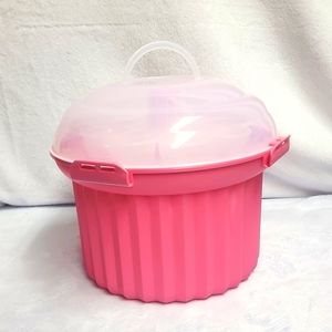 Large 3 Tier Cupcake Shaped Cupcake Carrier.